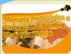 Memoria pedagogica de la educacion infantil (Argentina) - A S I H V I F