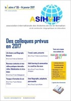 La dernière Lettre - n° 55 - 14 janvier 2017 - A S I H V I F