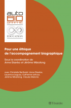 POUR UNE ÉTHIQUE DE L'ACCOMPAGNEMENT BIOGRAPHIQUE - A S I H V I F