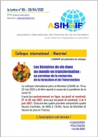 La Lettre - N° 85 - 28 avril 2021 - A S I H V I F