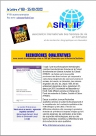 LA LETTRE - N° 89 - 25 janvier 2022 - A S I H V I F