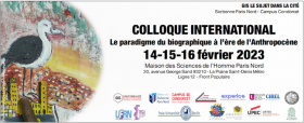 colloque international, conçu dans le cadre du GIS LE SUJET DANS LA CITÉ - A S I H V I F